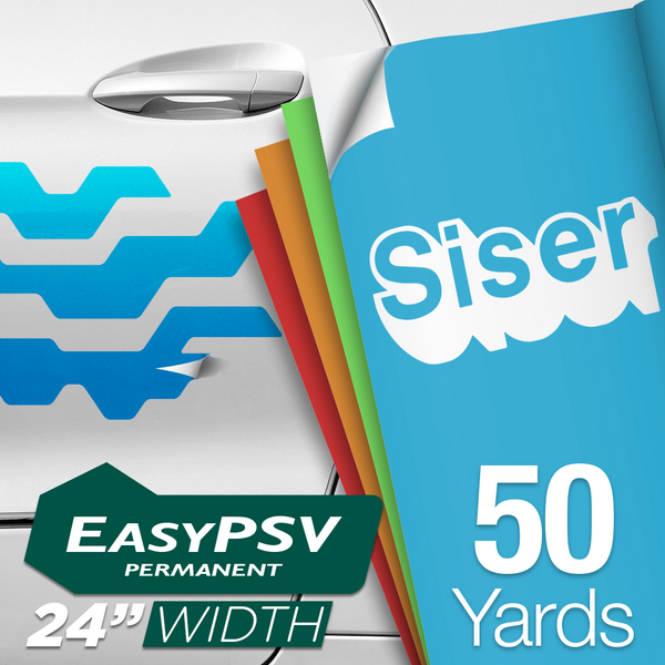 Siser EasyPSV Glossy Permanent Adhesive Vinyl - 24 in x 50 yds - Dandelion