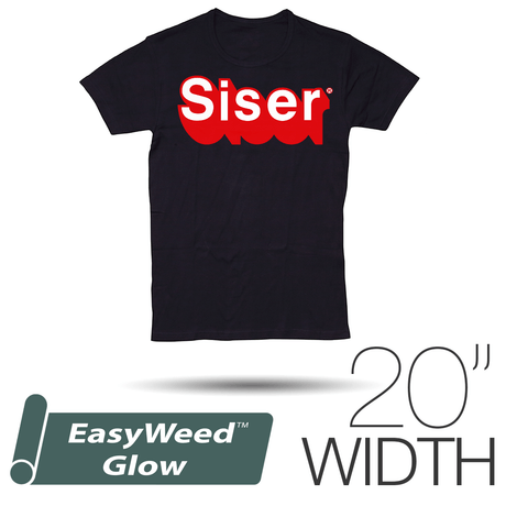 Siser EASYWEED GLOW IN THE DARK Heat Transfer Vinyl 20" - By the Yard - HeatPressNation