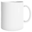 HPN SubliCraft 11 oz. Dolphin Coated Sublimation Ceramic Mug - 36 per Case - HeatPressNation