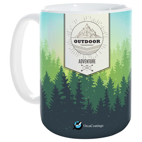 HPN ORCA Premium 15 oz. Sublimation Ceramic Mug - 36 per Case - HeatPressNation