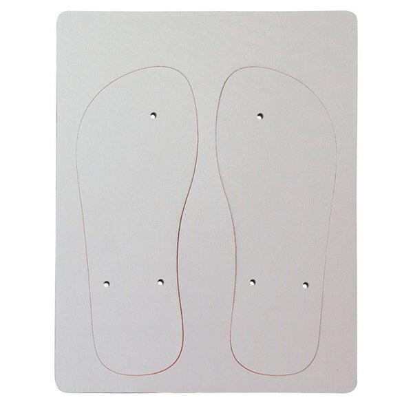 Sublimation hardboard blanks, flip flop earring sublimation blanks