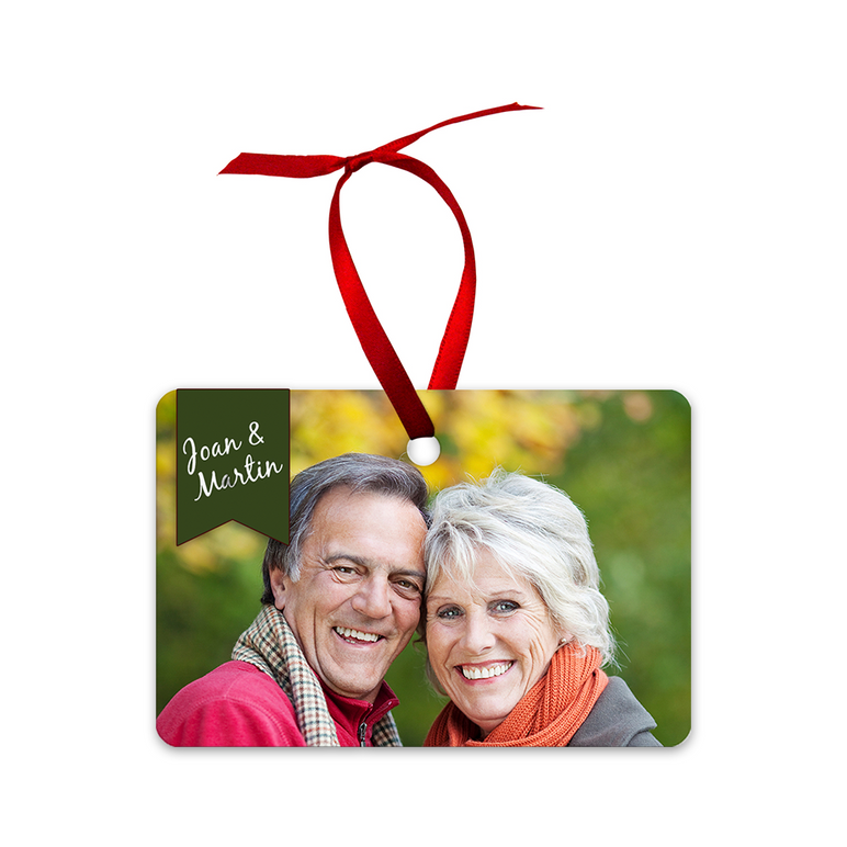 Double sided sublimation square aluminum ornament – J Bees