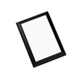 Unisub 9" x 12" Black Sublimation MDF Plaque with Ogee Edge - HeatPressNation