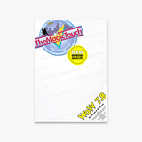 TheMagicTouch WoW 7.8 Weedless Laser Transfer Paper for Dark Garments - 50 Sheets - HeatPressNation